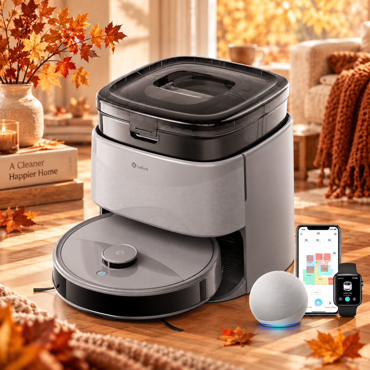 Lefant M3 Series Robot Vacuum | M3 Max & M3L | dToF Navigation EU