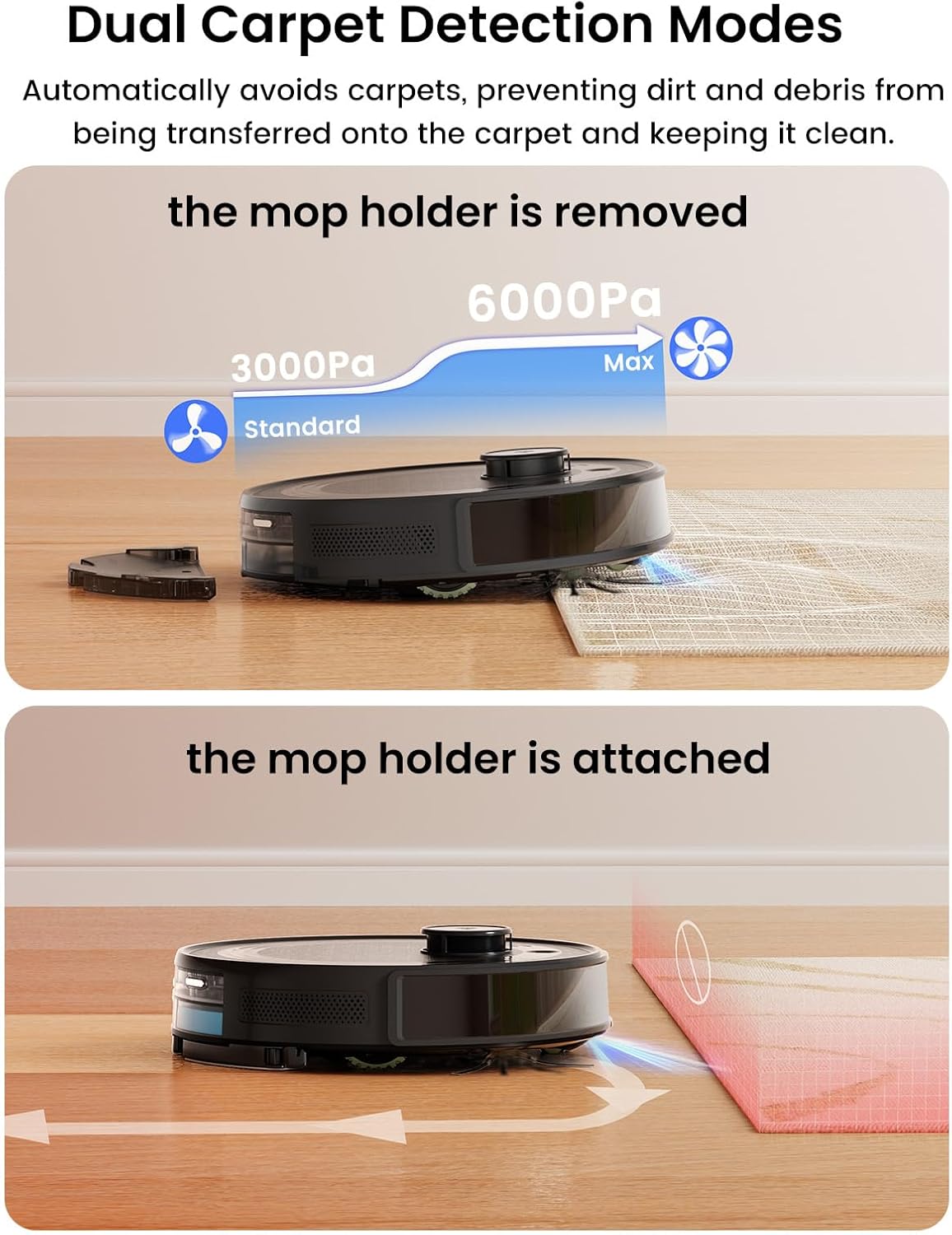 Lefant Robot Vacuum M2 Plus Black