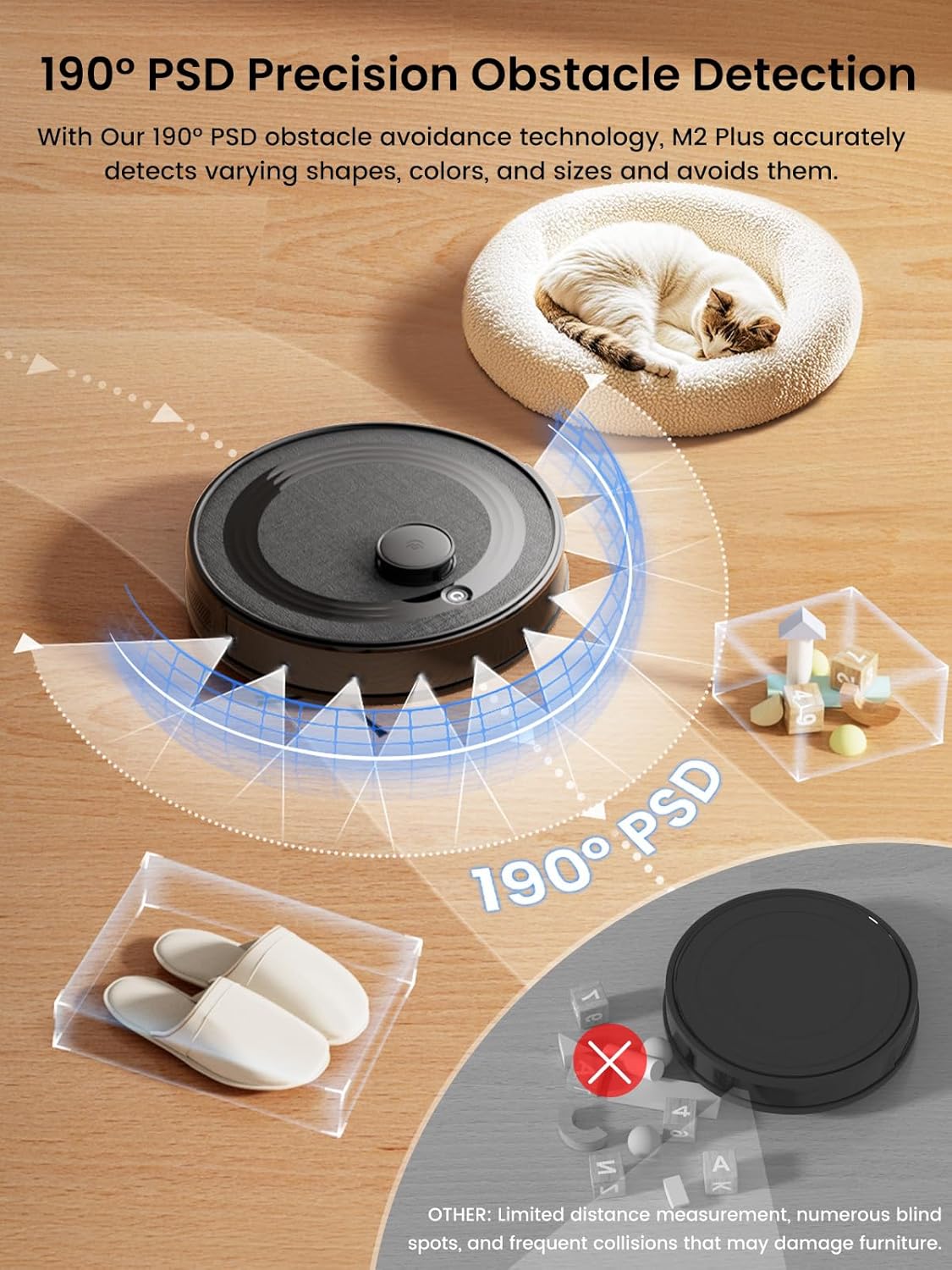 Lefant Robot Vacuum M2 Plus Black