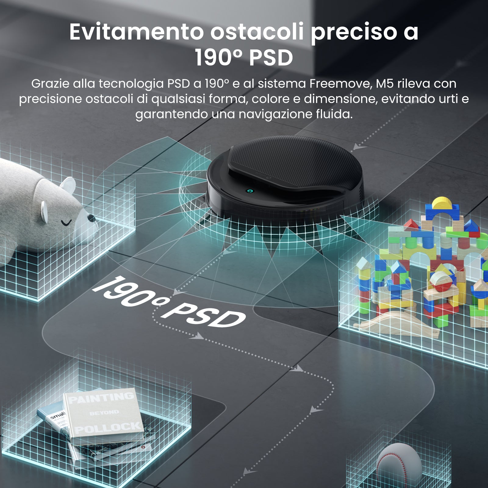 Lefant M5 Series: Robot Vacuum Cleaner